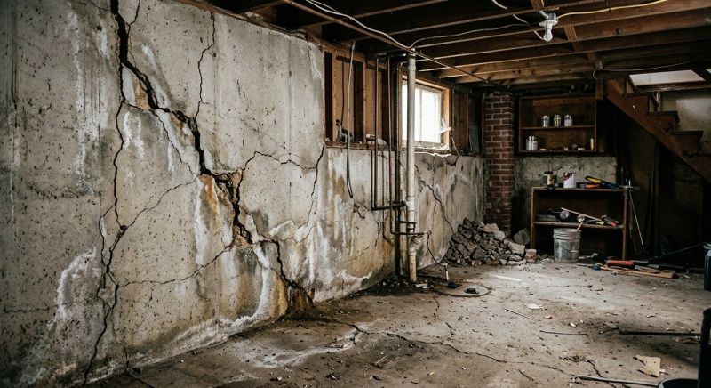 Basement Crack Repair in Montgomery County, MD