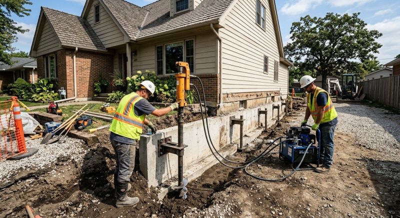 Basement Stabilization in Montgomery County, MD
