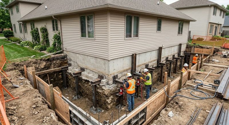 Basement Underpinning in Montgomery County, MD