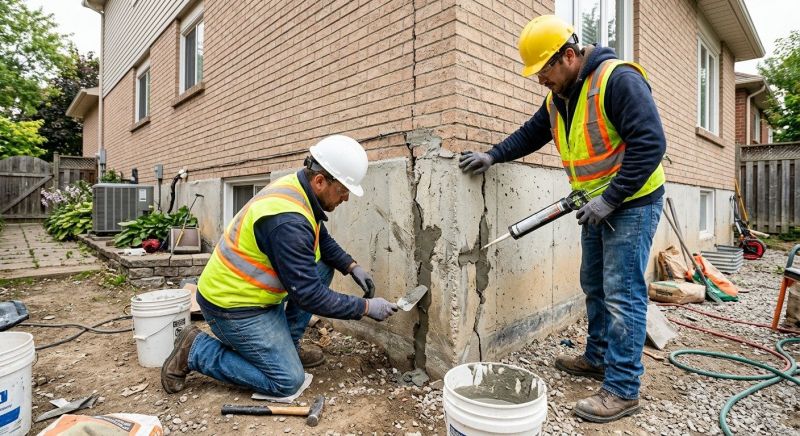 Building Foundation Repair in Bowie, MD