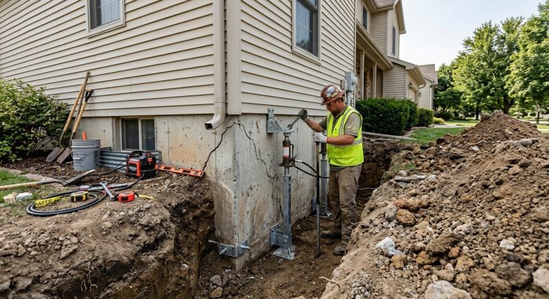 Building Foundation Repair in Crofton, MD