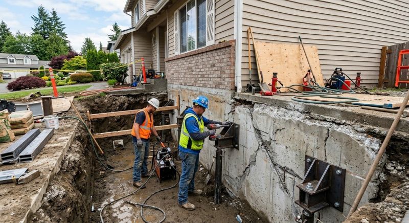Building Foundation Repair in Jessup, MD