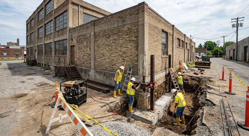 Building Foundation Repair in Montgomery County, MD
