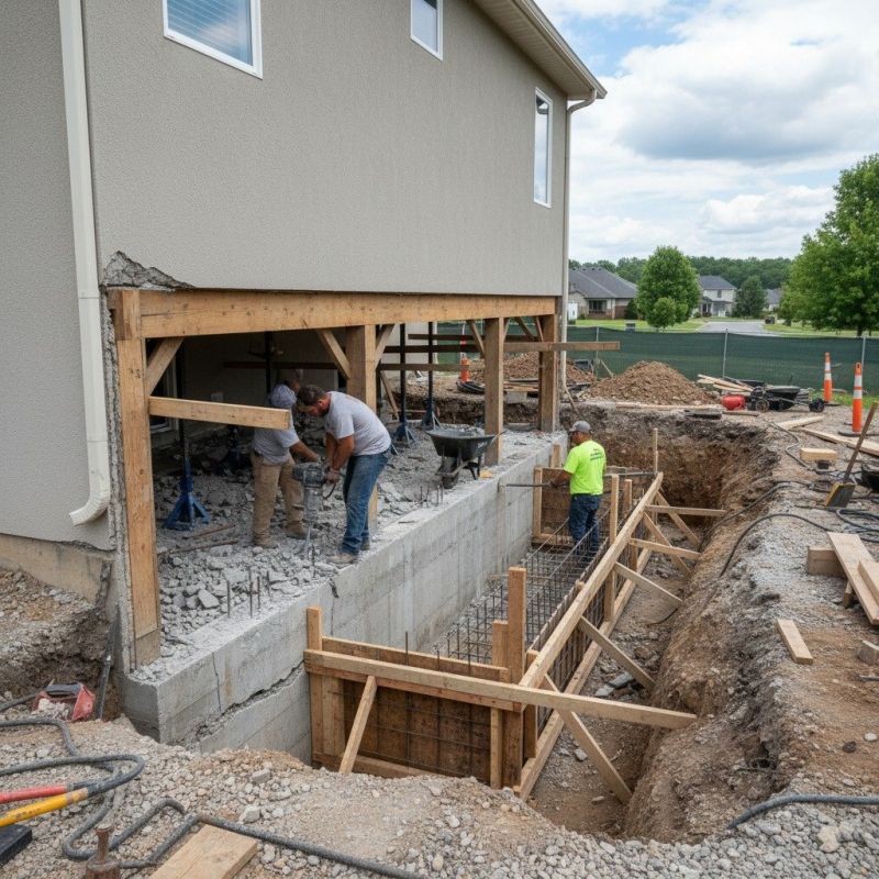 Building Foundation Repair in Marriottsville, MD