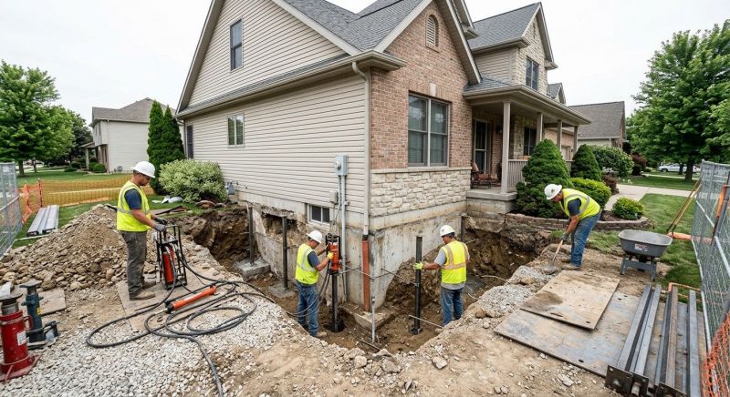 Building Foundation Repair in Oxon Hill, MD