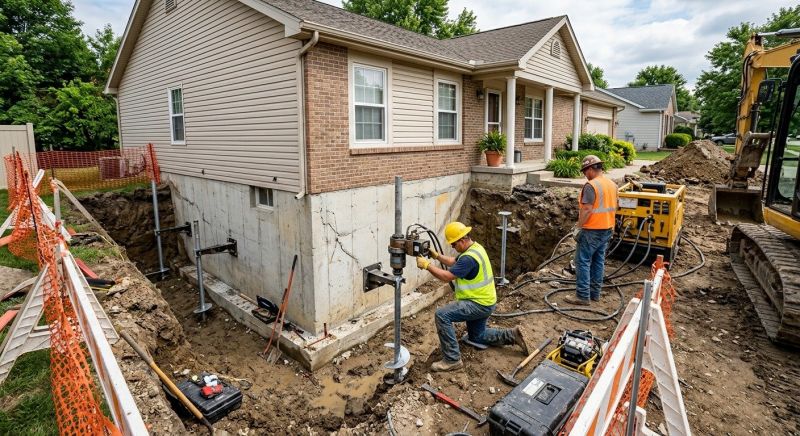 Building Foundation Repair in Vienna, VA