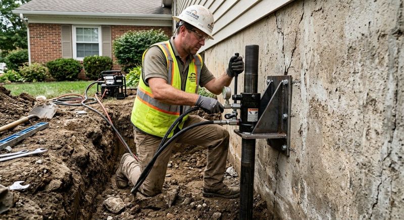 Concrete Foundation Leveling in Millersville, MD
