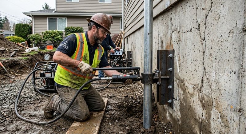 Concrete Foundation Leveling in Oxon Hill, MD