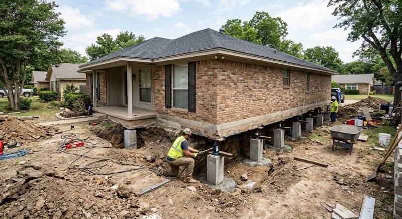 Concrete Foundation Leveling in Oxon Hill, MD