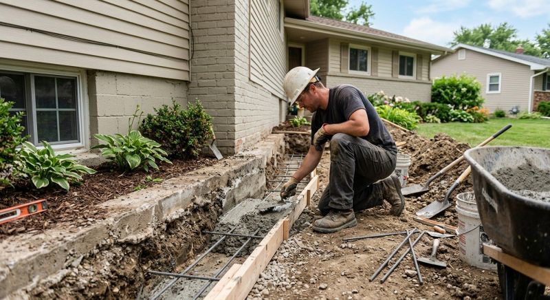 Concrete Foundation Repair in Annandale, VA