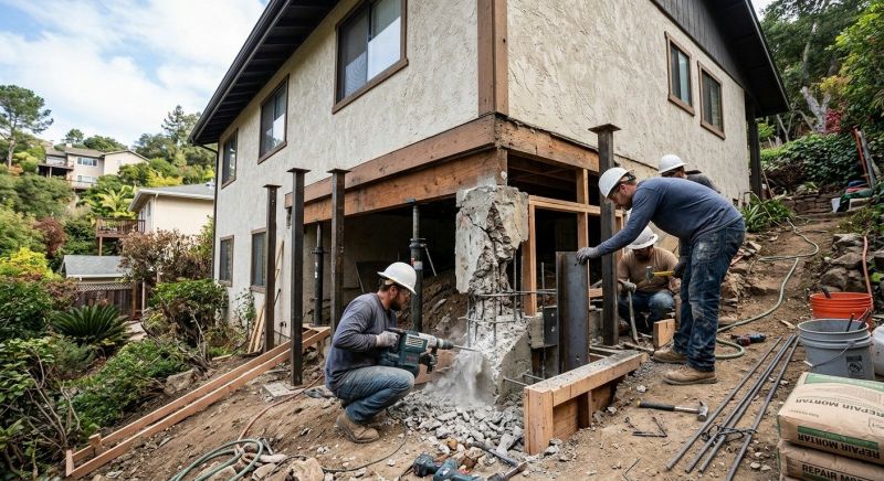 Concrete Foundation Repair in Columbia, MD