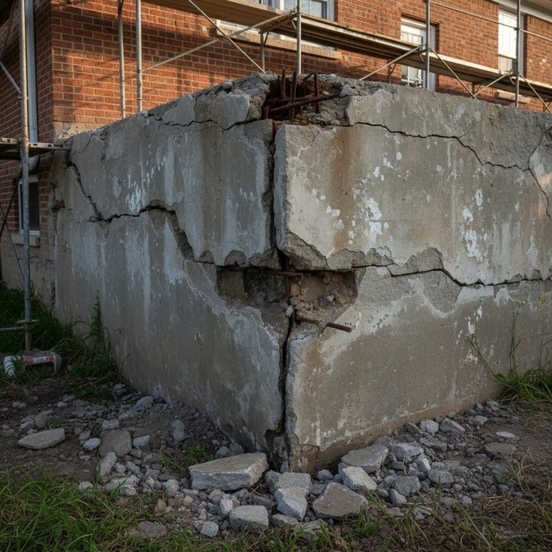 Cracked Foundation Repair in Glen Burnie, MD