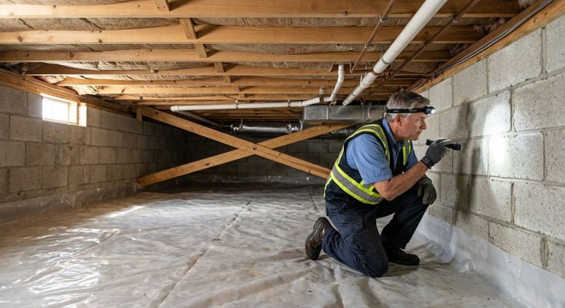 Crawl Space Leveling in Montgomery County, MD