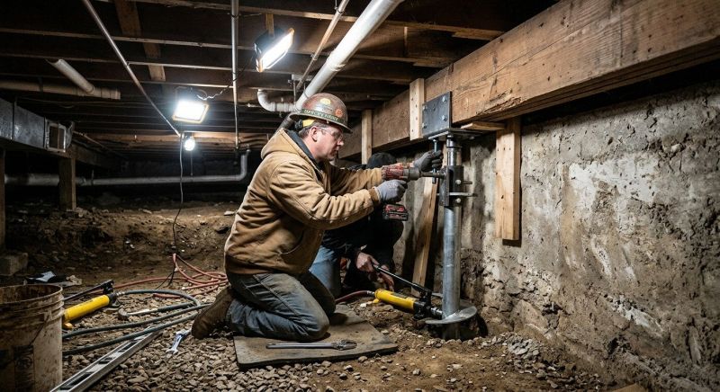 Crawlspace Foundation Repair in Derwood, MD
