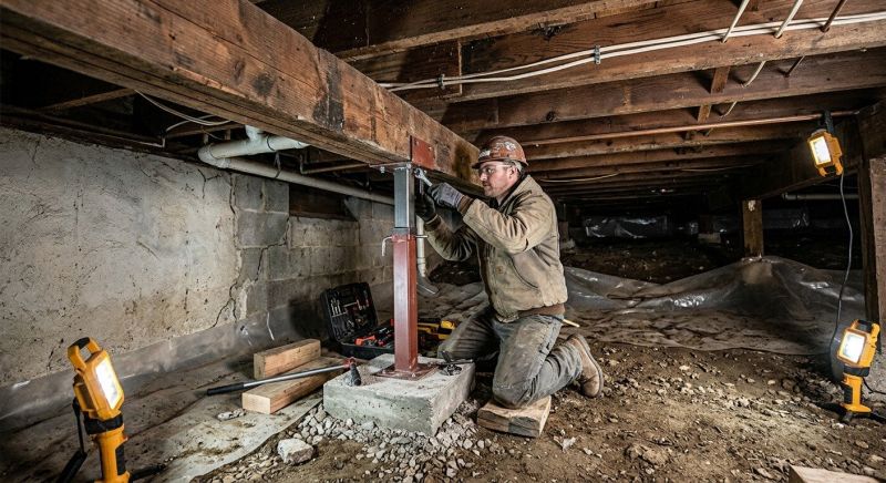 Crawlspace Foundation Repair in Fairfax, VA