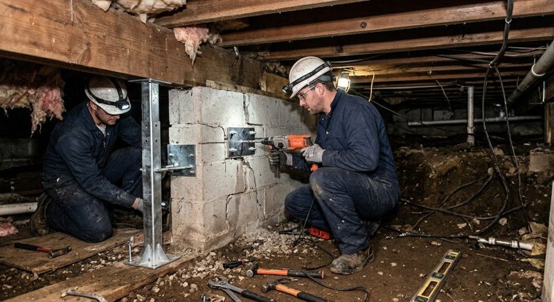 Crawlspace Foundation Repair in Marriottsville, MD