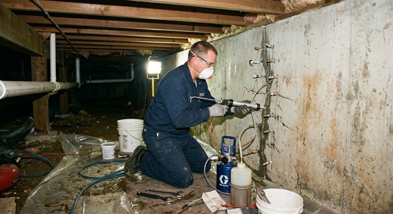 Crawlspace Foundation Repair in Sykesville, MD