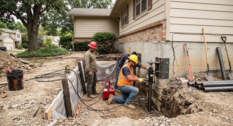Foundation Damage Repair in Burke, VA