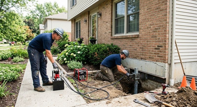 Foundation Jacking in Burtonsville, MD