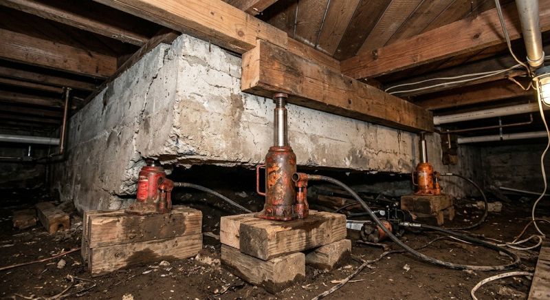 Foundation Jacking in Burtonsville, MD