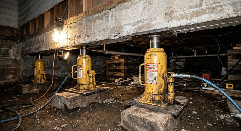 Foundation Jacking in Chevy Chase, MD