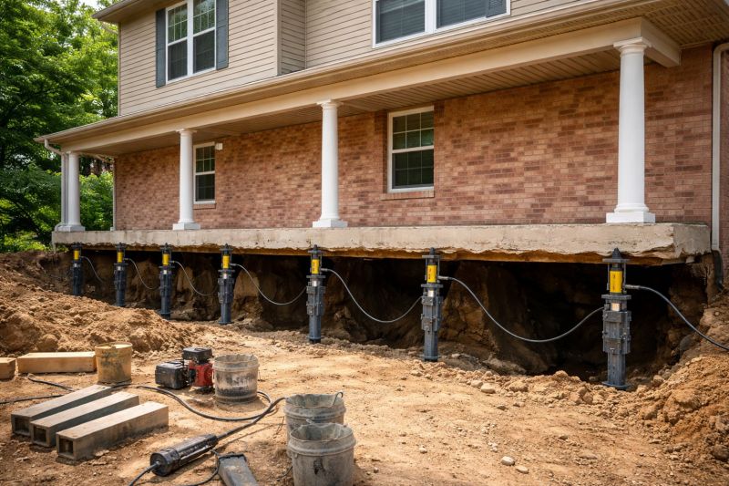Foundation Jacking in College Park, MD
