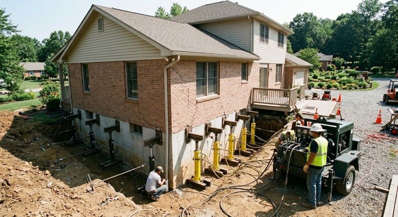Foundation Jacking in Columbia, MD