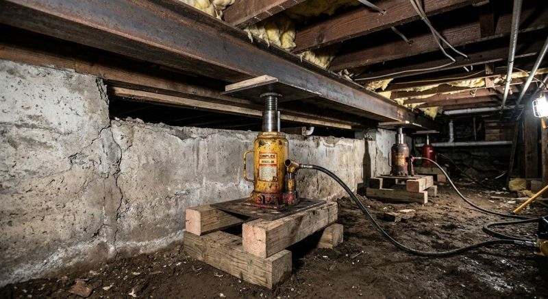 Foundation Jacking in Millersville, MD