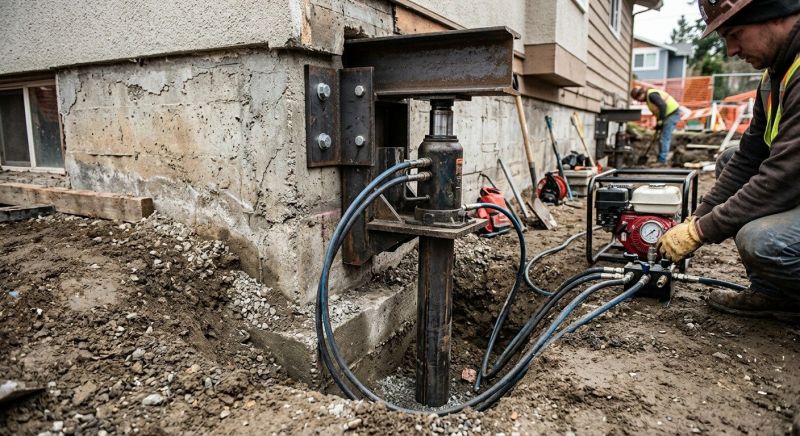 Foundation Lifting in College Park, MD