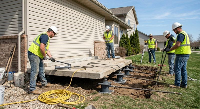 Foundation Lifting in Columbia, MD