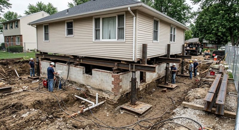 Foundation Lifting in Gaithersburg, MD