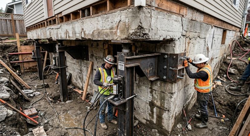 Foundation Lifting in Germantown, MD