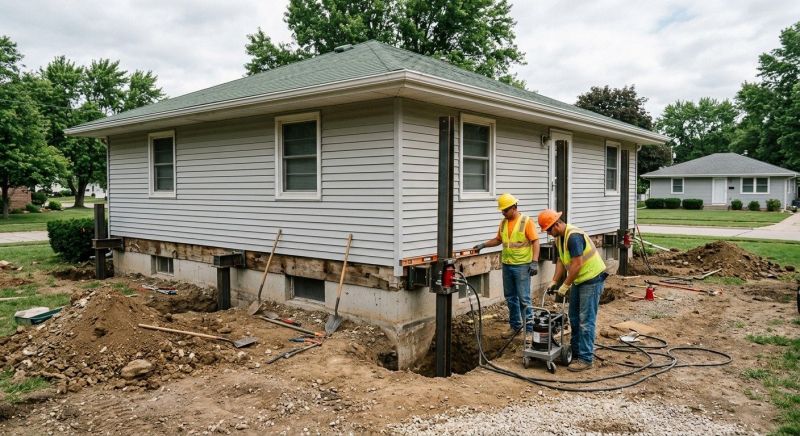 Foundation Raising in Damascus, MD
