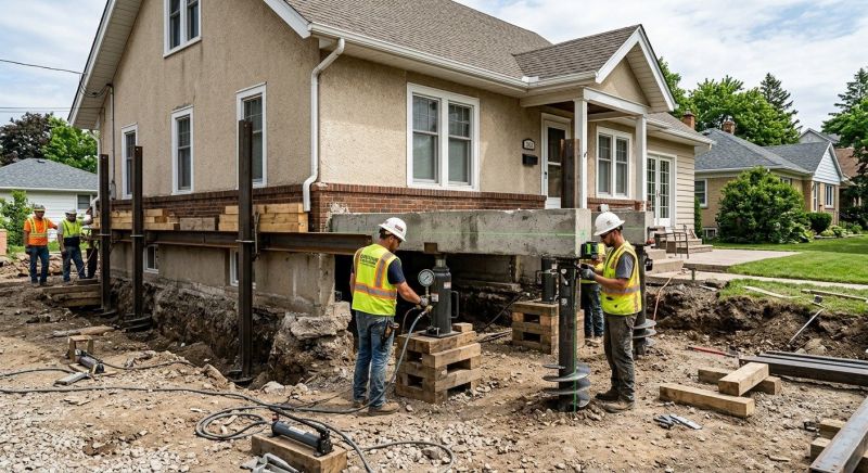 Foundation Releveling in Montgomery County, MD