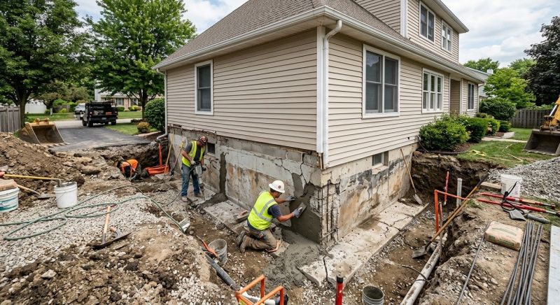 Foundation Restoration in Montgomery County, MD