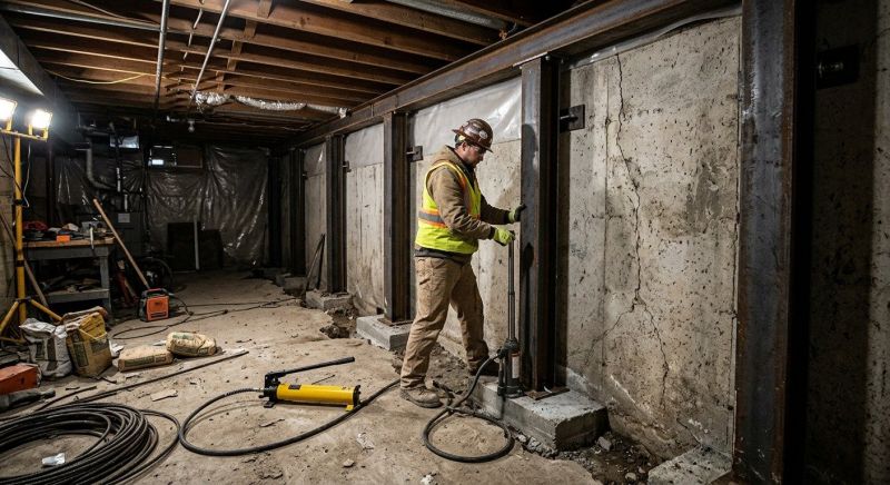 Foundation Stabilizing in Ellicott City, MD