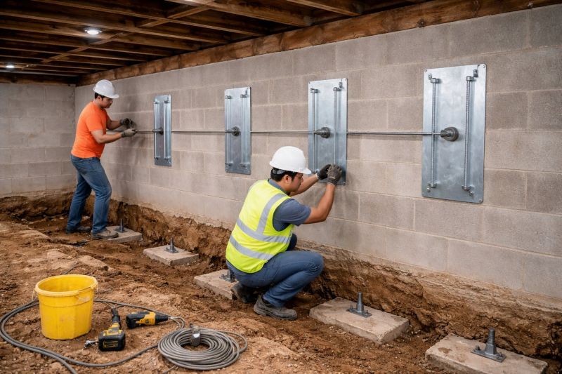 Foundation Stabilizing in Ellicott City, MD