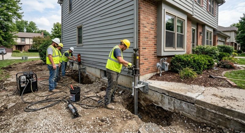Foundation Stabilizing in Germantown, MD