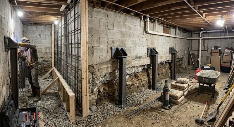Foundation Stabilizing in Glen Burnie, MD