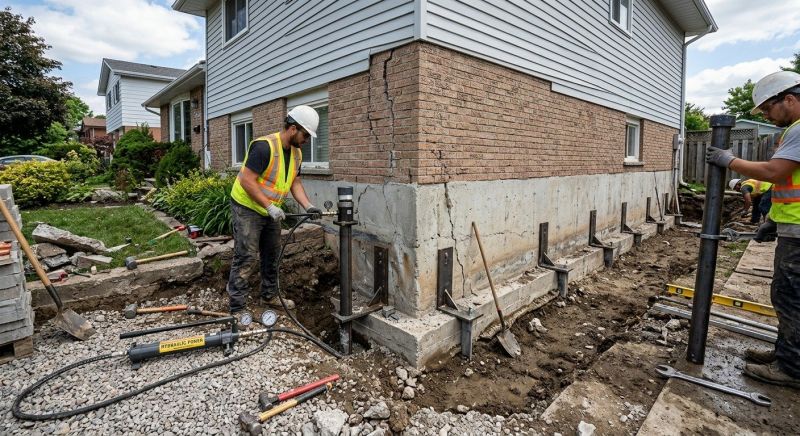 Foundation Stabilizing in Linthicum Heights, MD