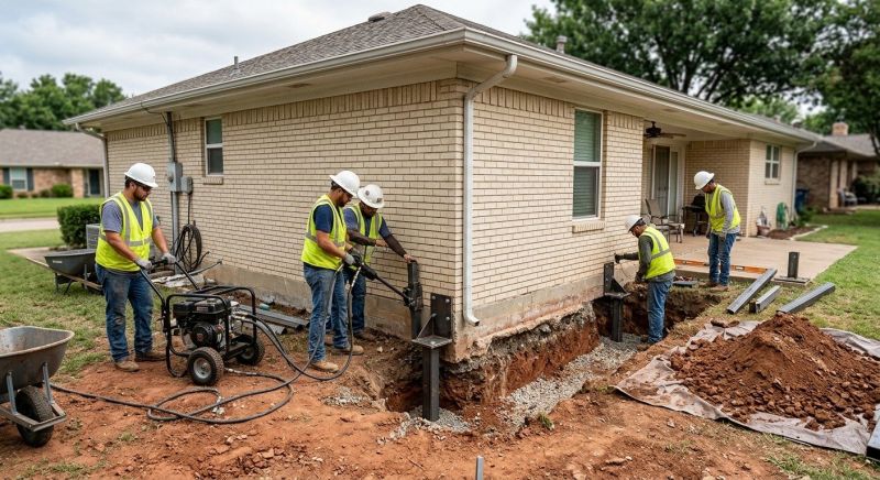 Foundation Stabilizing in Loudoun County, VA