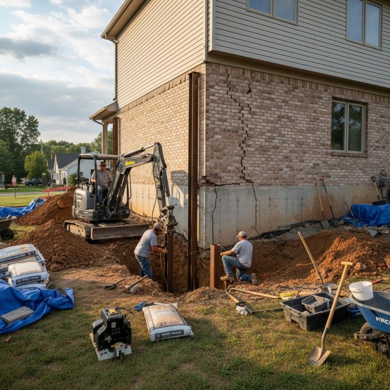 Foundation Structural Repair in Laurel, MD