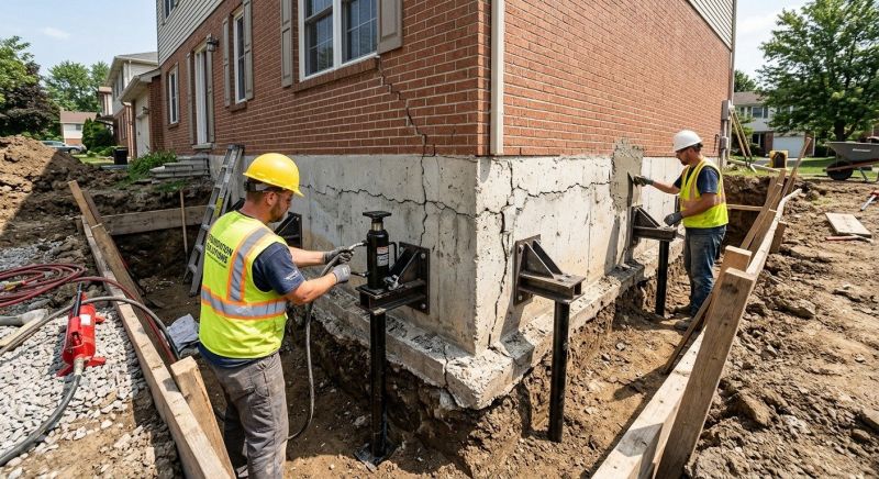 Foundation Structural Repair in Odenton, MD