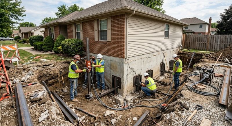 Foundation Structural Repair in Reston, VA