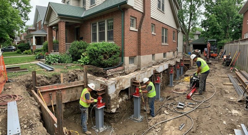 Foundation Underpinning in Montgomery County, MD