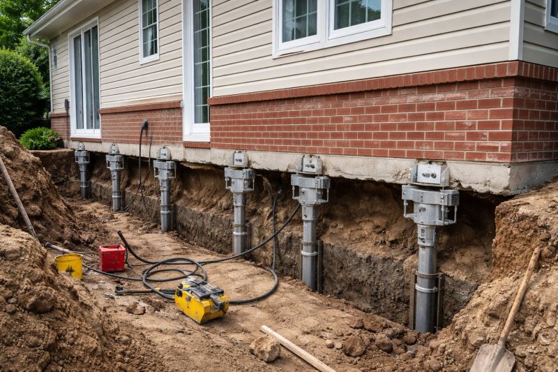 Foundation Underpinning in Montgomery County, MD