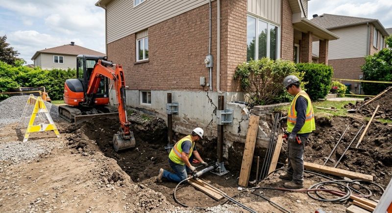Home Foundation Repair in Ashton, MD