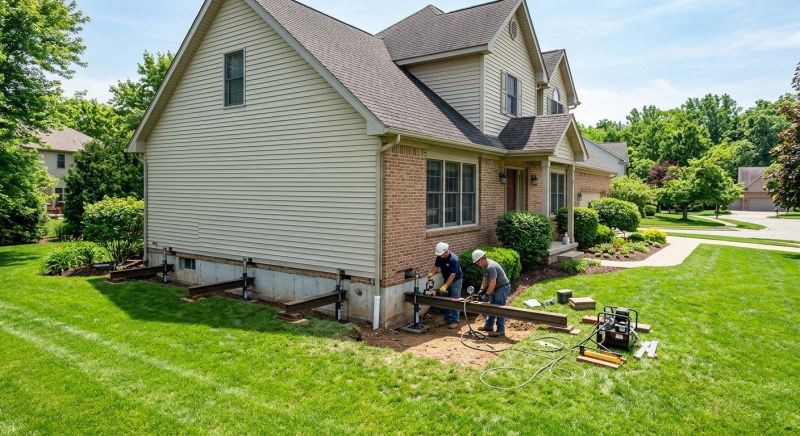 House Leveling in Howard County, MD