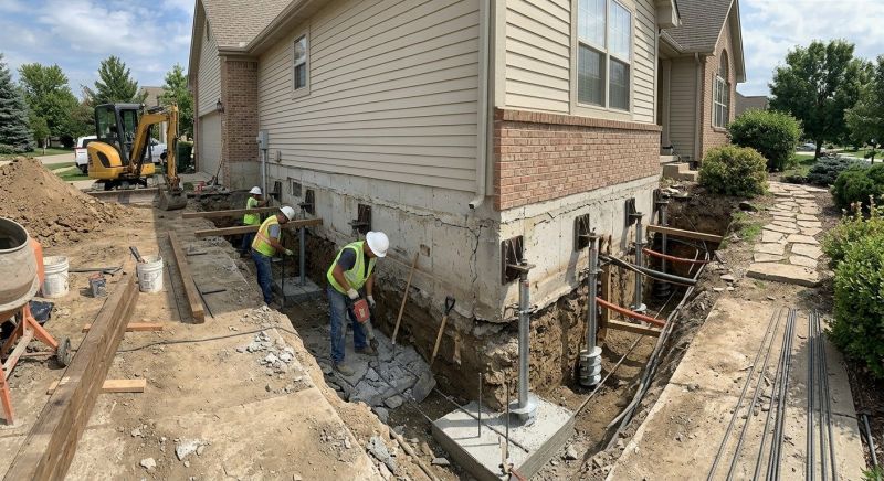 House Underpinning in Montgomery County, MD