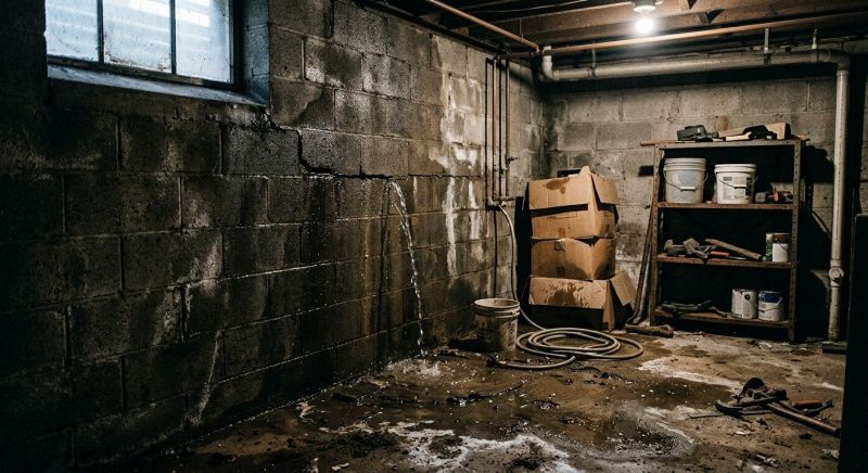 Leaking Foundation Repair in Montgomery County, MD